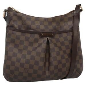LOUIS VUITTON Damier Ebene Bloomsbury PM Shoulder Bag N42251